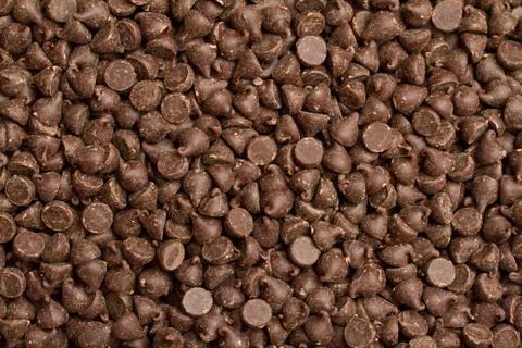 Chocolate chips Stock Photos
