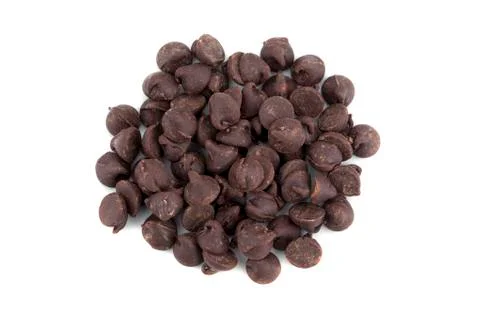 Chocolate chips Stock Photos