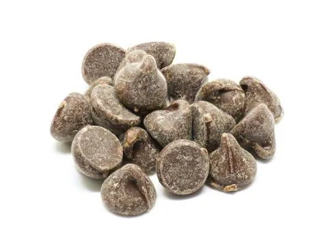 Chocolate chips Stock Photos