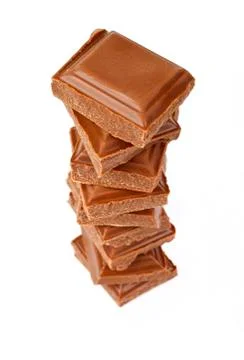 Chocolate Chunks Stock Photos