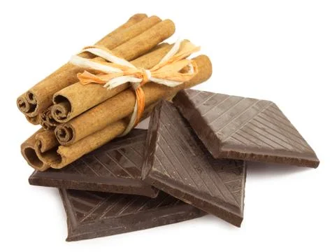 Chocolate, cinnamon Stock Photos