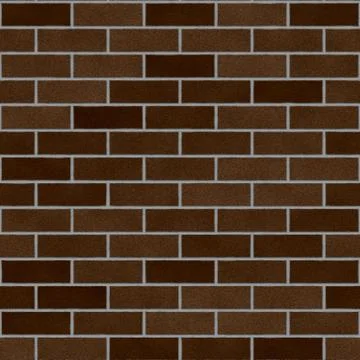 Chocolate Clay Bricks Seamless Texture Stock-Illustration