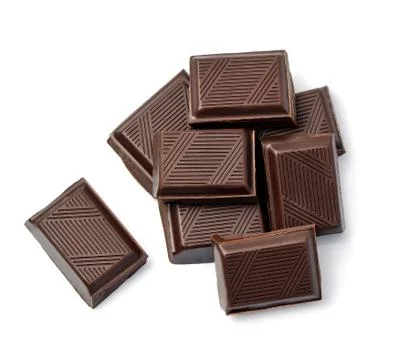 Chocolate closeup. Foto stock