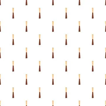 Chocolate coated biscuit sticks creating a repeating pattern Stock Illustration