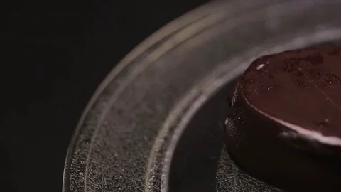 Chocolate-coated ice cream Stock Footage 74506984
