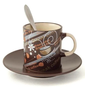 Chocolate coffee break Stock Photos