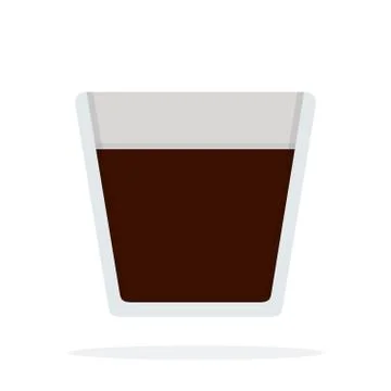 Chocolate for coffee drinks vector icon flat isolated Stock Illustration