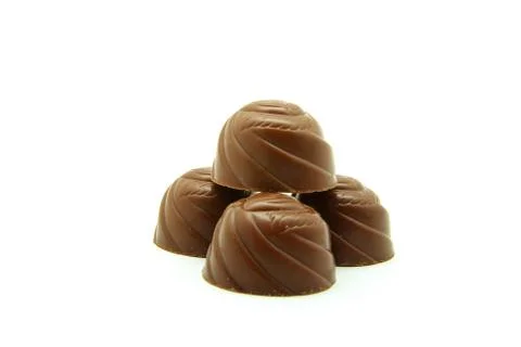 Chocolate confetti Stock Photos