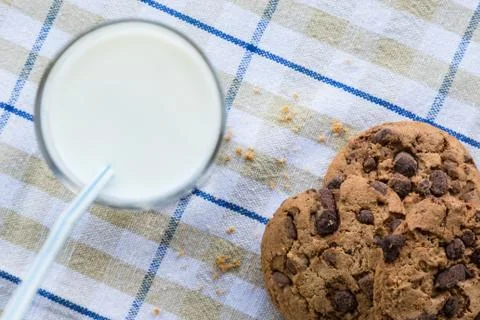 Chocolate cookie Stock Photos