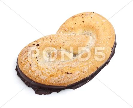 Chocolate cookies Stock Photos