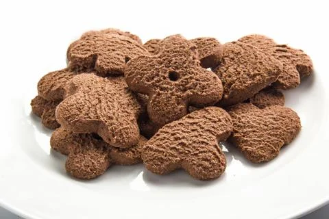 Chocolate cookies 스톡 사진