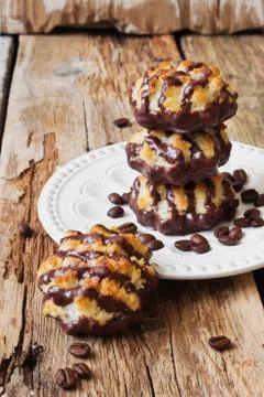 Chocolate cookies Foto stock