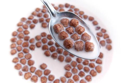 Chocolate corn fakes Stock Photos