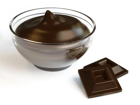 Chocolate cream Stock Illustration