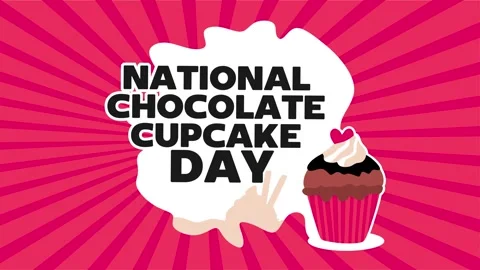 Chocolate Cupcake Day Stock Footage 306994080