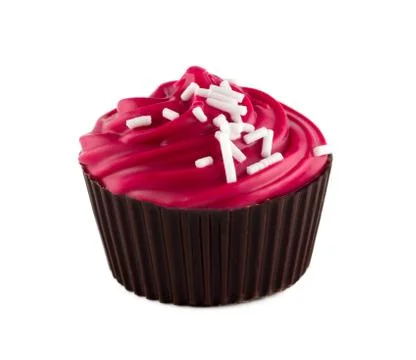 Chocolate cupcake Stock Photos