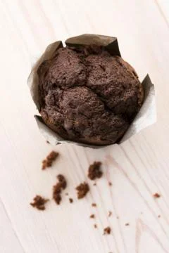 Chocolate cupcake Stock Photos