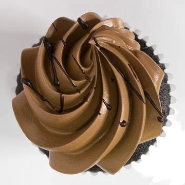 Chocolate cupcake Stock Photos