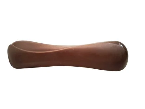 Chocolate in Curve shape Stock Photos