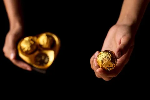 Chocolate Day Background Image Stock Photos