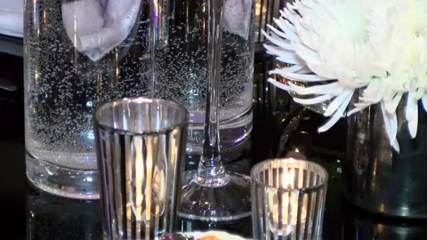 Chocolate decor table Video stock 131985794