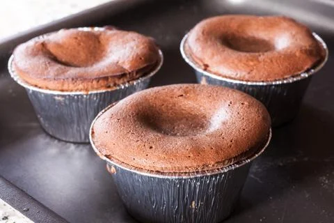 Chocolate dessert Stock Photos