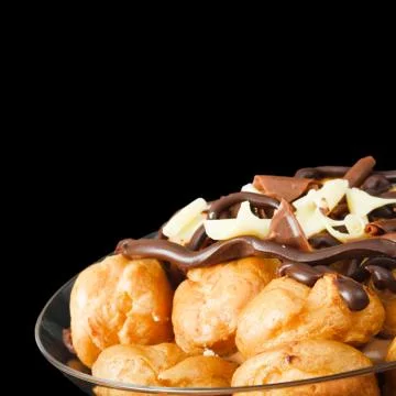 Chocolate dessert Stock Photos