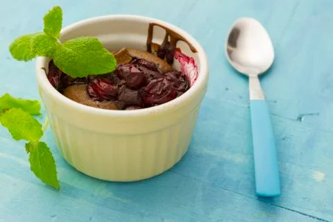 Chocolate dessert Stock Photos