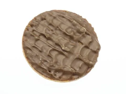 Chocolate Digestive Biscuit Stock Photos