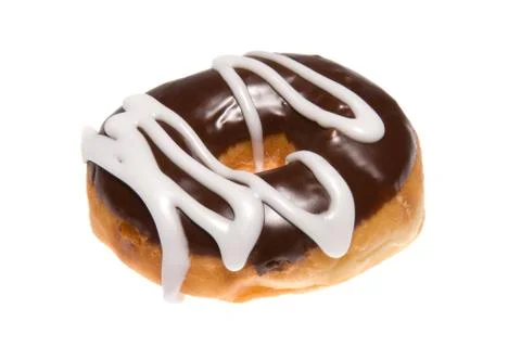 Chocolate donut Stock Photos