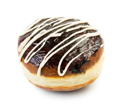 Chocolate donut Stock Photos