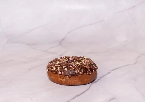 Chocolate donut Stock Photos
