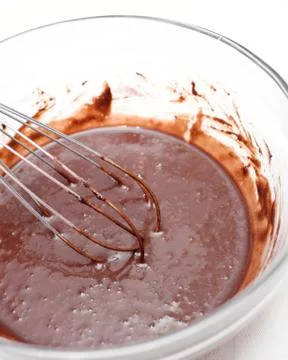 Chocolate dough 库存照片