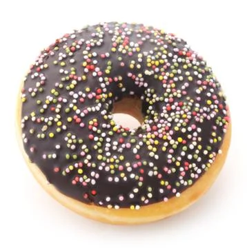 Chocolate Doughnut Stock Photos