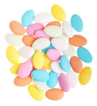 Chocolate dragees Stock Photos