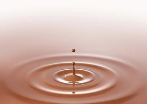 Chocolate drop Stock Photos