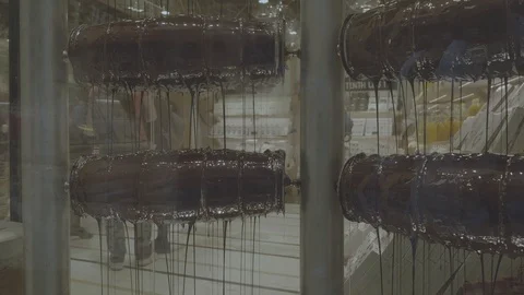 Chocolate Drops Stock Footage 119910811