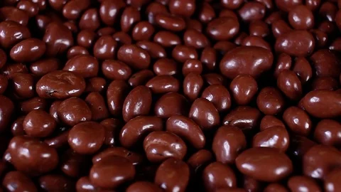 Chocolate drops texture pattern Stock Footage 97163265