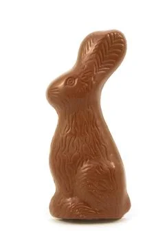 Chocolate Easter Bunny Stock Photos