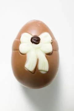 Chocolate Easter egg Stock Photos
