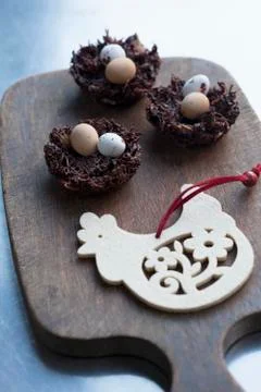 Chocolate Easter egg Foto stock