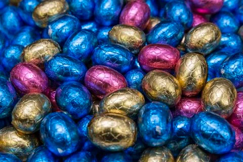 Chocolate easter eggs Photos