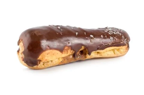 Chocolate eclair Stock Photos