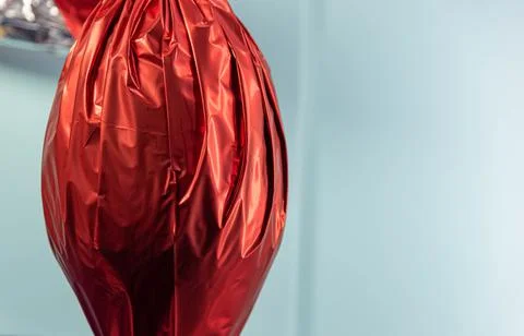 Chocolate egg packed for gift for Easter day Stock Photos