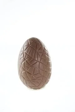 Chocolate egg Stock Photos