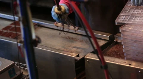 Chocolate Factory Stock Footage 62793428