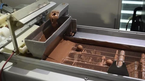 Chocolate factory  Stock Footage 65807644