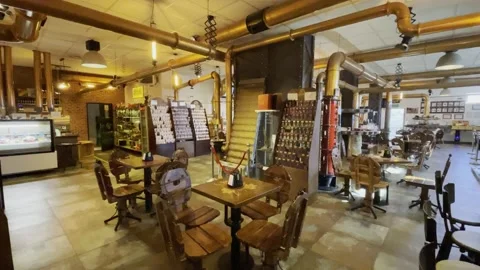 Chocolate factory Stock Footage 165365672