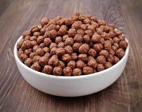 Chocolate flakes Stock Photos
