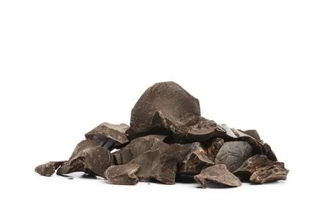 Chocolate flakes Stock Photos